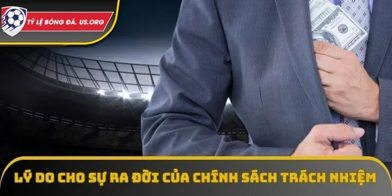 Lý do cho sự ra đời của chính sách trách nhiệm