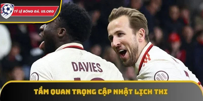 Tầm quan trọng cập nhật lịch thi đấu bóng đá