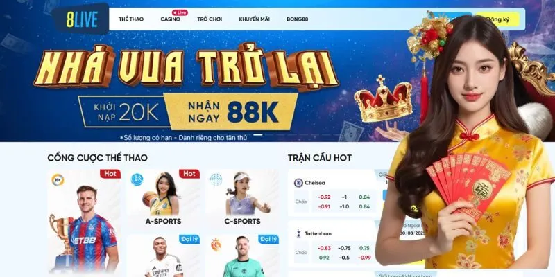 8LIVE - Nhà Cái Uy Tín Giải Trí Trực Tuyến An Toàn Số 1 Việt Nam